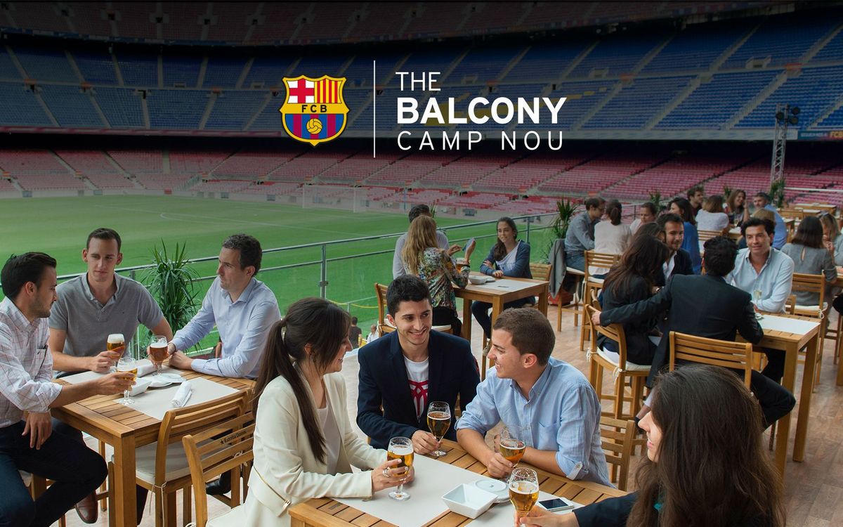 'The Balcony', la terraza del verano para disfrutar del Camp Nou