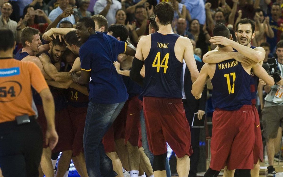 FC Barcelona Lassa- Real Madrid: Triunfo épico para abrir una final con suspense (100-99)