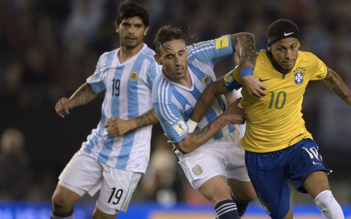Empate entre Argentina y Brasil en el Monumental (1-1)