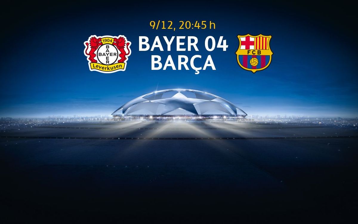 La solicitud de entradas para el Bayer Leverkusen-FC Barcelona, a partir del lunes 9 de noviembre