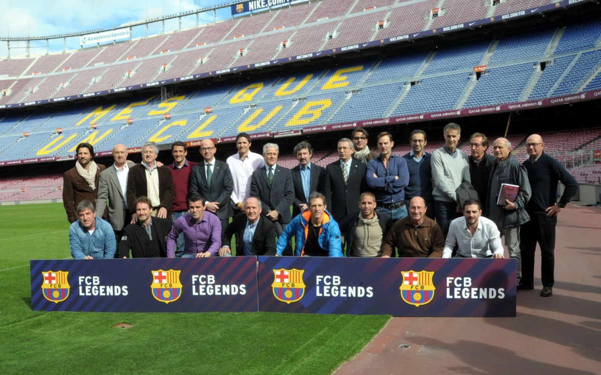 FCB Legends dará un nuevo impulso al valor de los exjugadores del Club