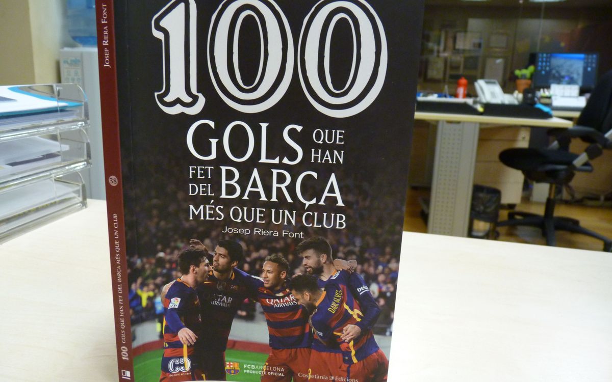 El libro con los 100 goles más importantes de la historia del Barça