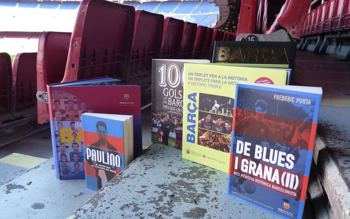 Libros para conocer mejor a los jugadores del Barça