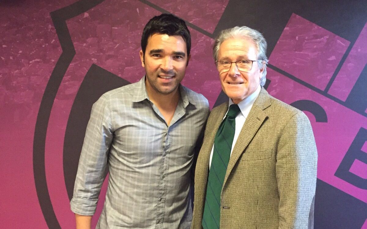 Encuentro con Deco en la Ciudad Deportiva