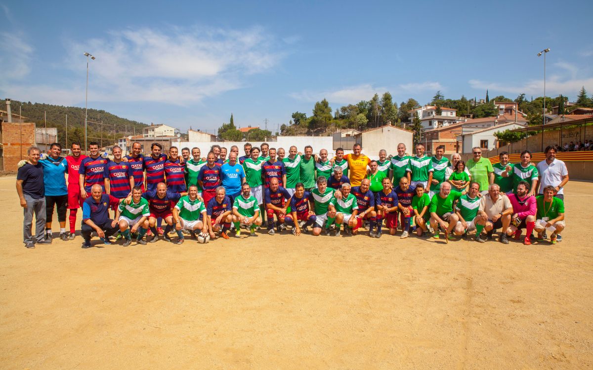 El equipo de la Agrupació disputa dos partidos de homenaje
