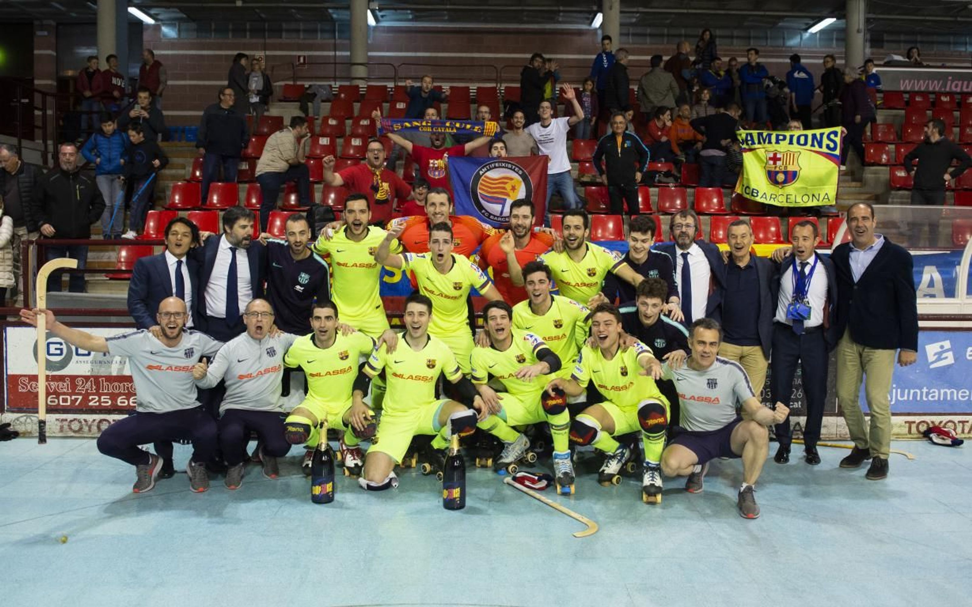 ¡La celebración de los campeones de la OK Liga!