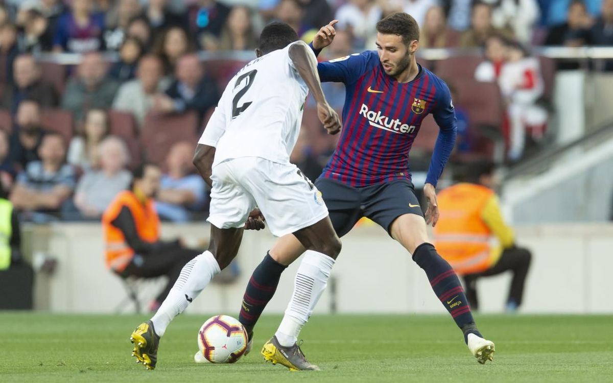 Abel Ruiz debuta con el primer equipo