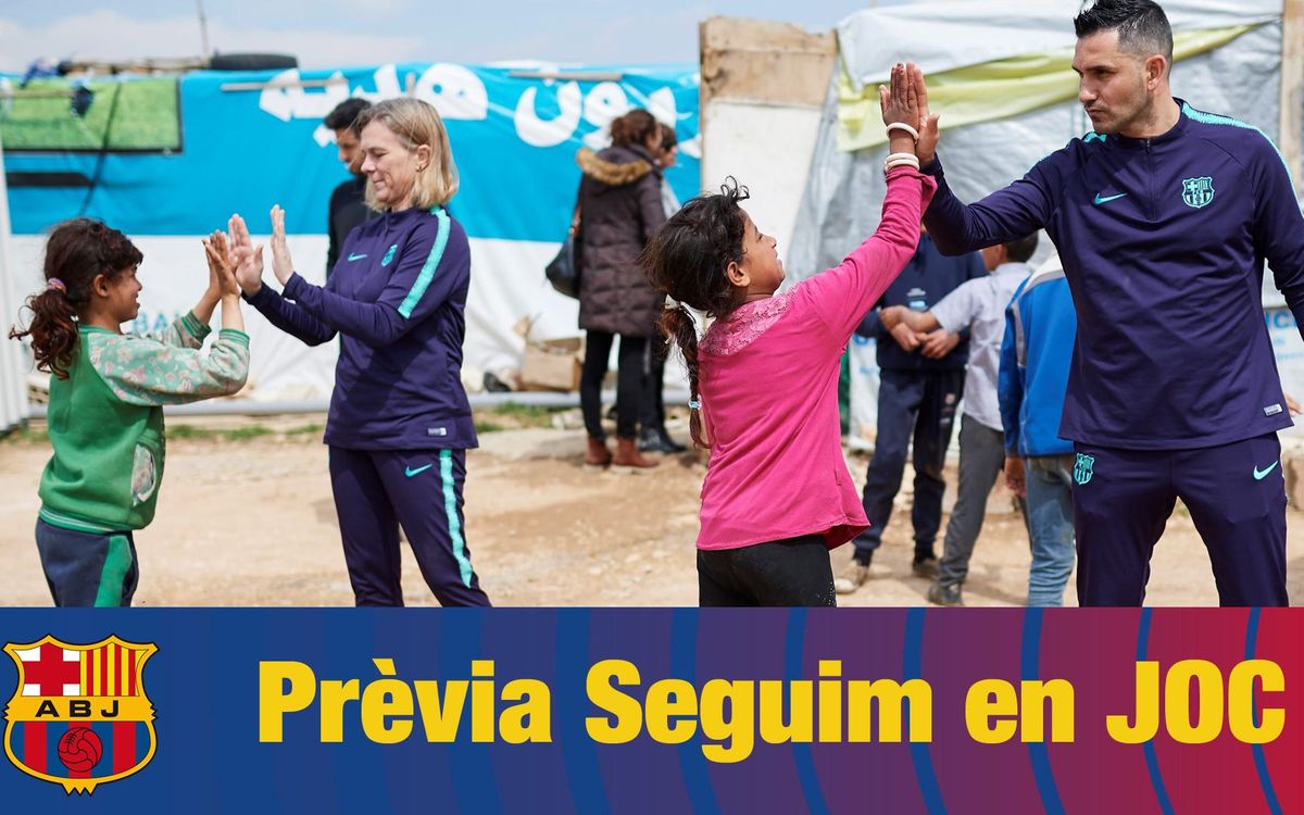 El Seguim en Joc acompanya l'ABJ al Líban i Lesbos