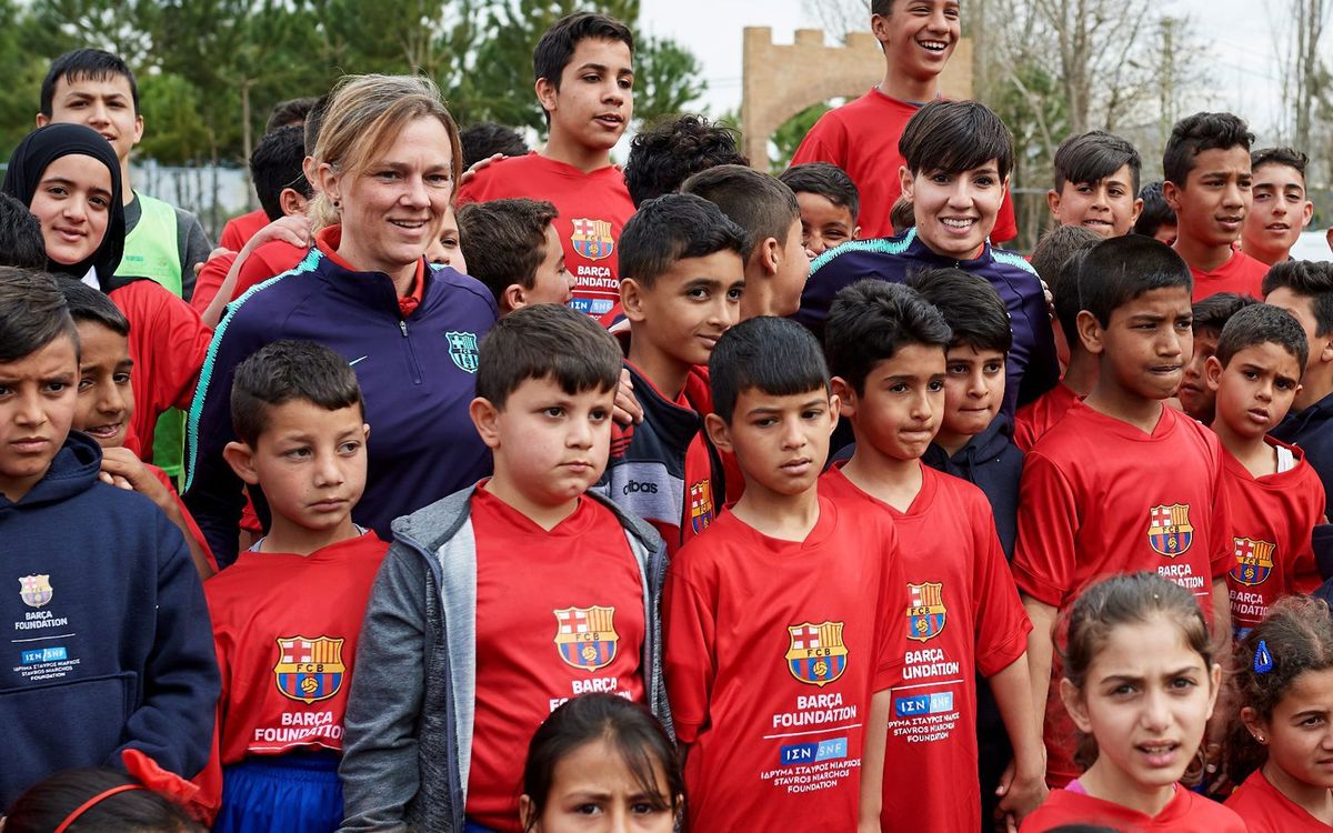 L’ABJ, amb la Fundació Barça al Líban