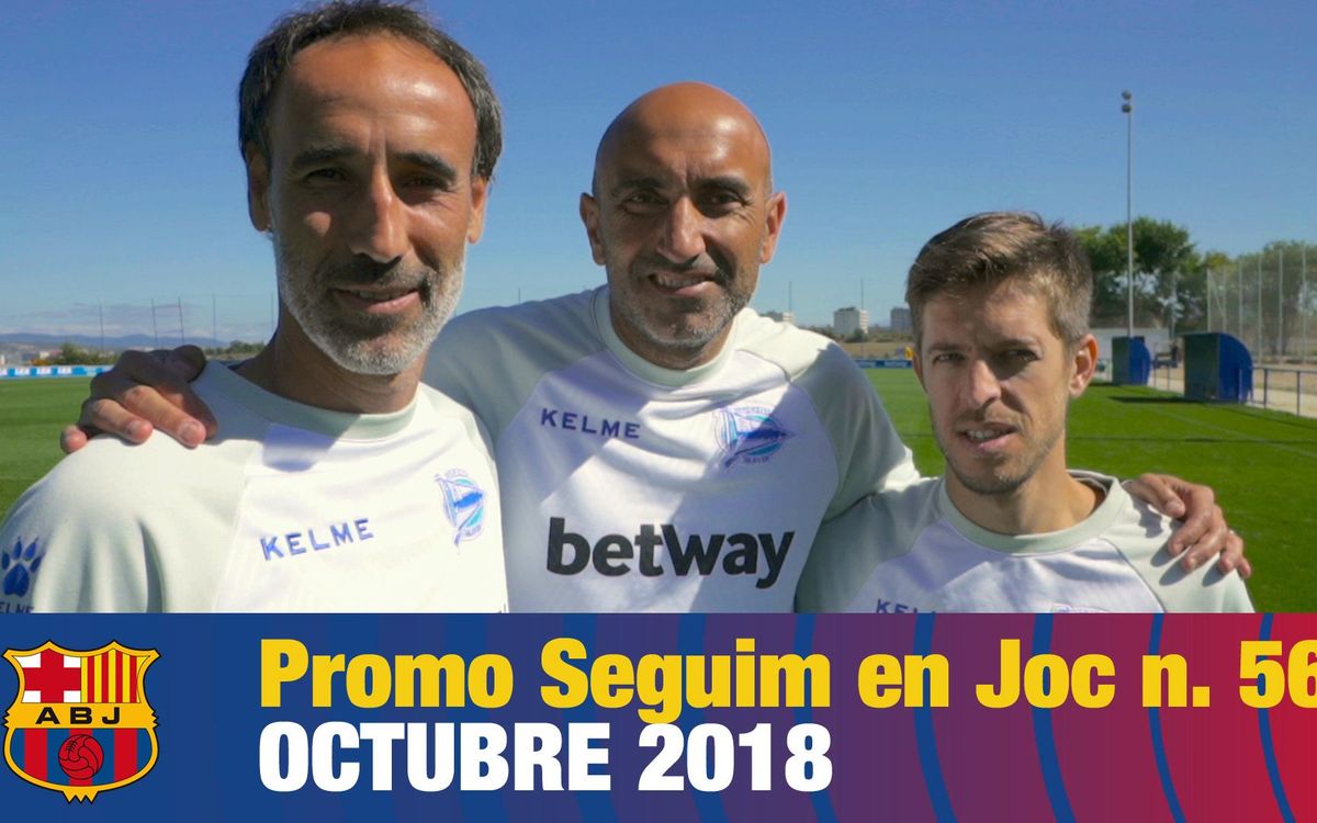 Dos exjugadors blaugrana fan una estada formativa a l'Alabès