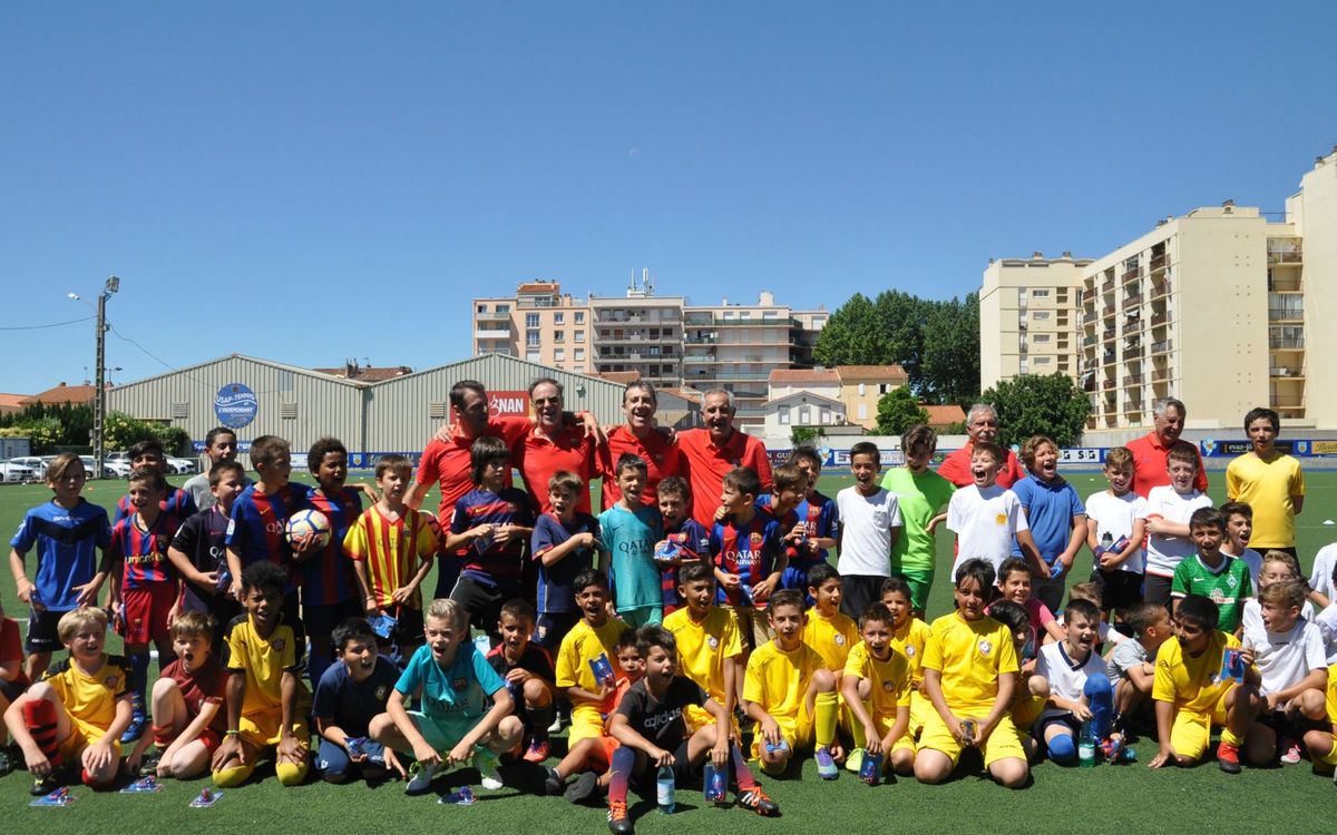 Barça Experience Mini, l’activitat de la Setmana Barça Jugadors pels més petits