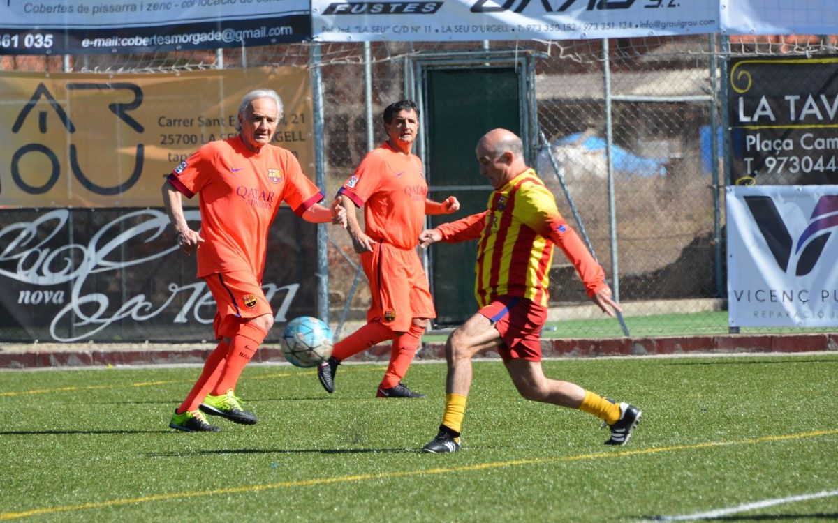 L’equip +55 de l’Agrupació juga un Triangular Social a la Seu d’Urgell