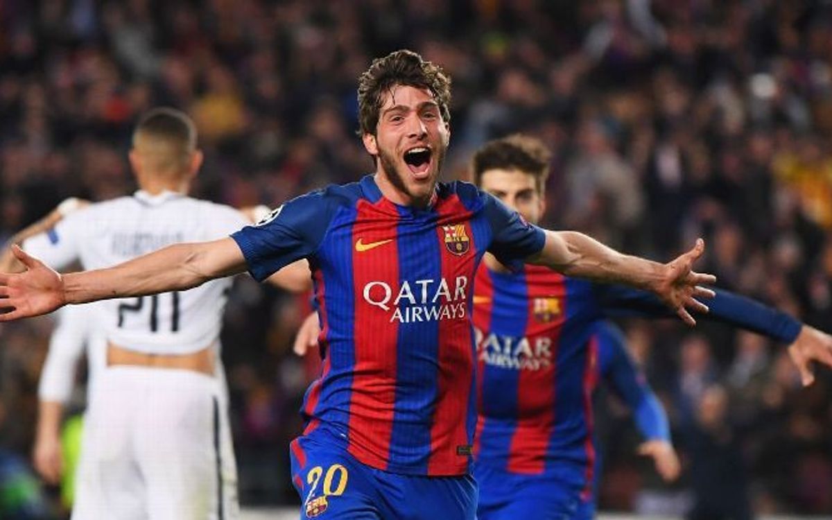 Sergi Roberto, ganador del 8º Premio Barça Jugadores