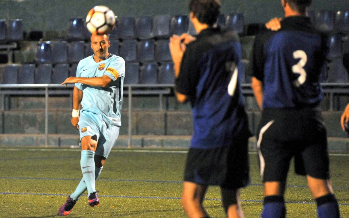 Amistós a Sant Cugat per inaugurar la gespa del camp del Junior CF