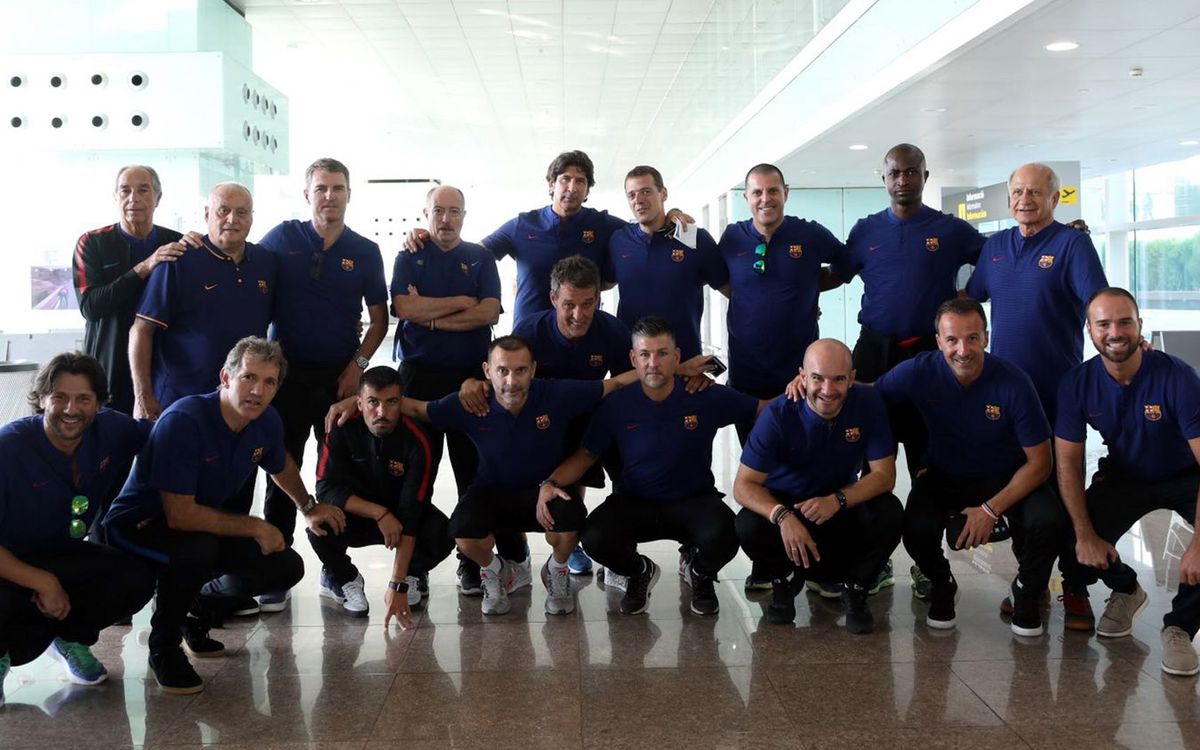 L’Agrupació juga divendres contra la selecció d’exjugadors d’Eslovàquia i la República Txeca