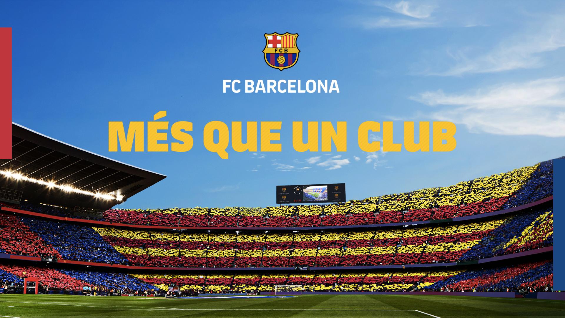 Download La Liga Fc Barcelona Art Wallpaper | Wallpapers.com